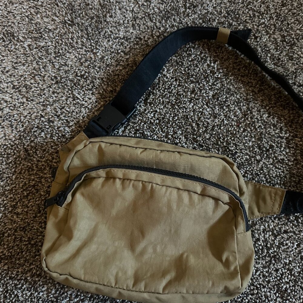 Baggu Coco Brown Crossbody Fanny Pack